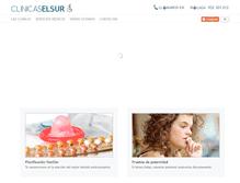 Tablet Screenshot of clinicaselsur.com